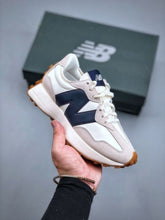 New Balance 327 White Navy 083