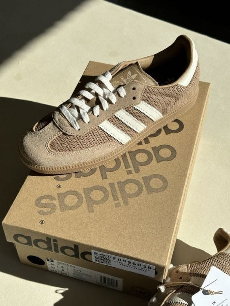 Adidass Samba OG Cardboard Dessert Brown