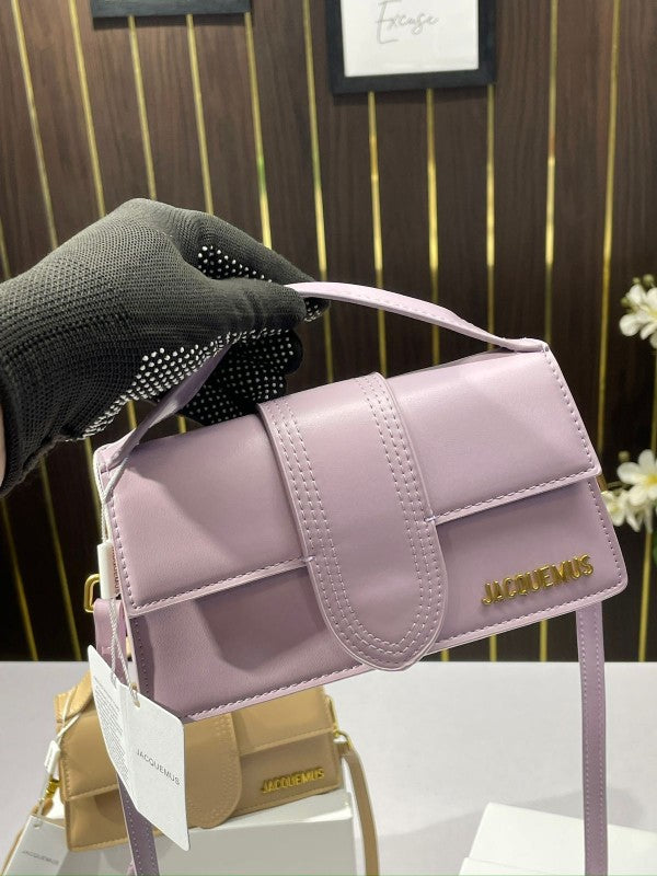 Jacquemus le bambino with og box(1091 purple)