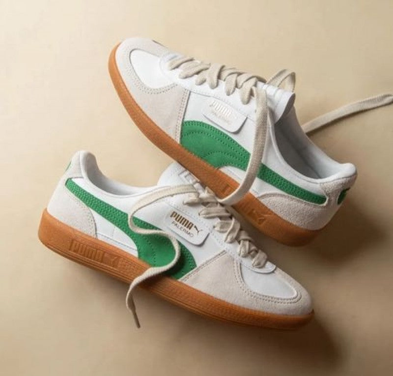 Pum a palermo white Green