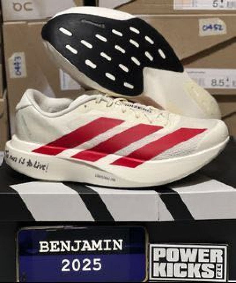 Adidass adizero evo sl white red