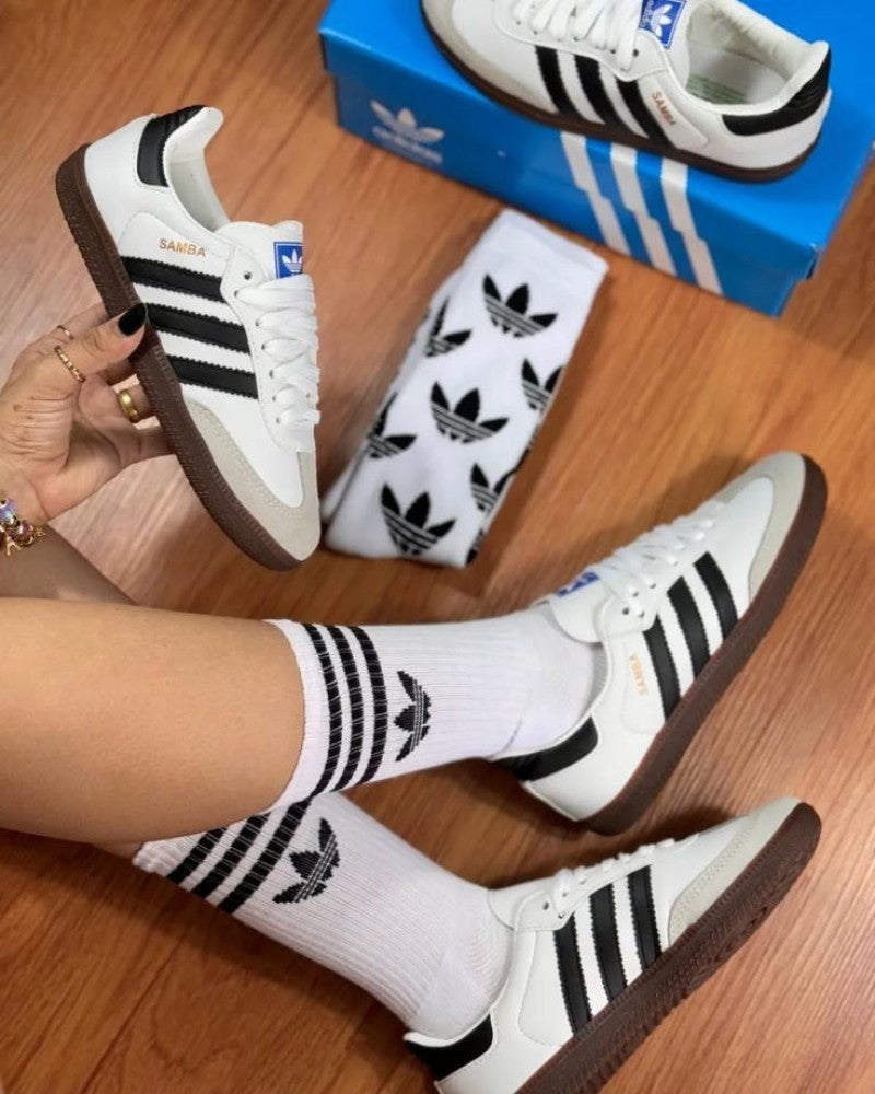 ADDIDAS SAMBA WHITE FOR MEN AND WOMEN