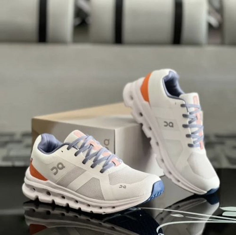 On Cloud Runner Undyed White Flame