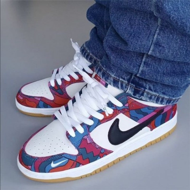 Nik.e sb dunk low x parra 111