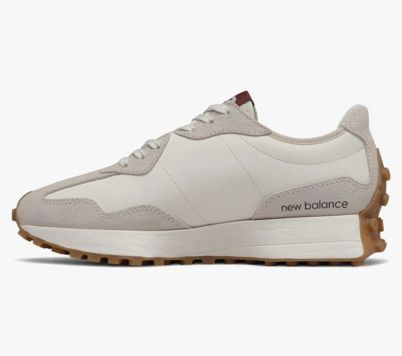 New Balance 327 White Burgundy #113