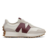 New Balance 327 White Burgundy #113