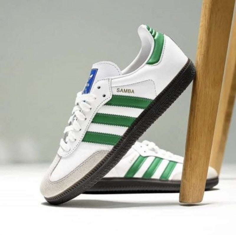 Adida s samba white green men s