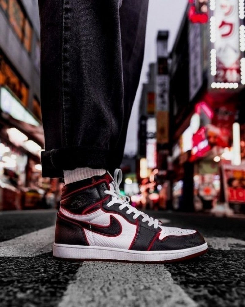 Nikee Air jordan Retro 1 Bloodline Semi UA 155