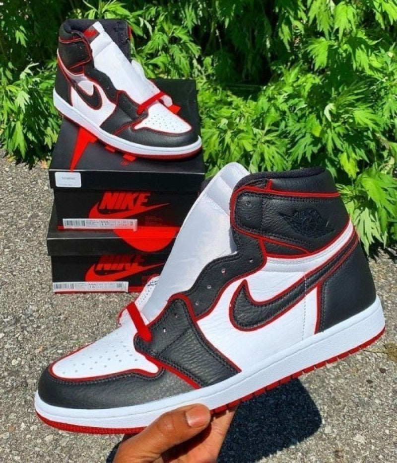 Nikee Air jordan Retro 1 Bloodline Semi UA 155