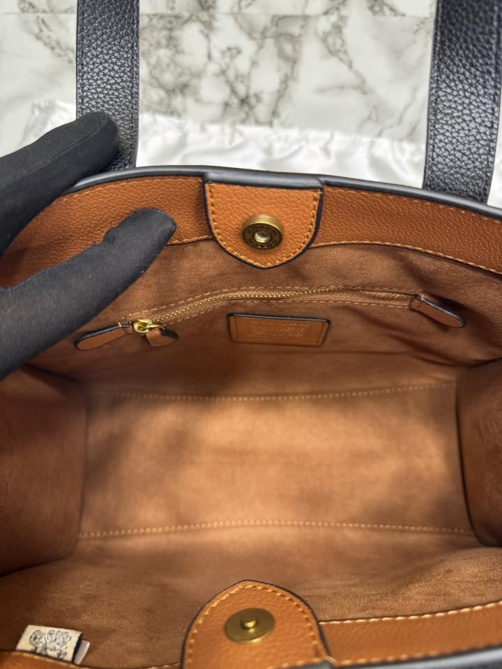 Coach Field Tote In Colorblock With Double Og Box And Dust Bag