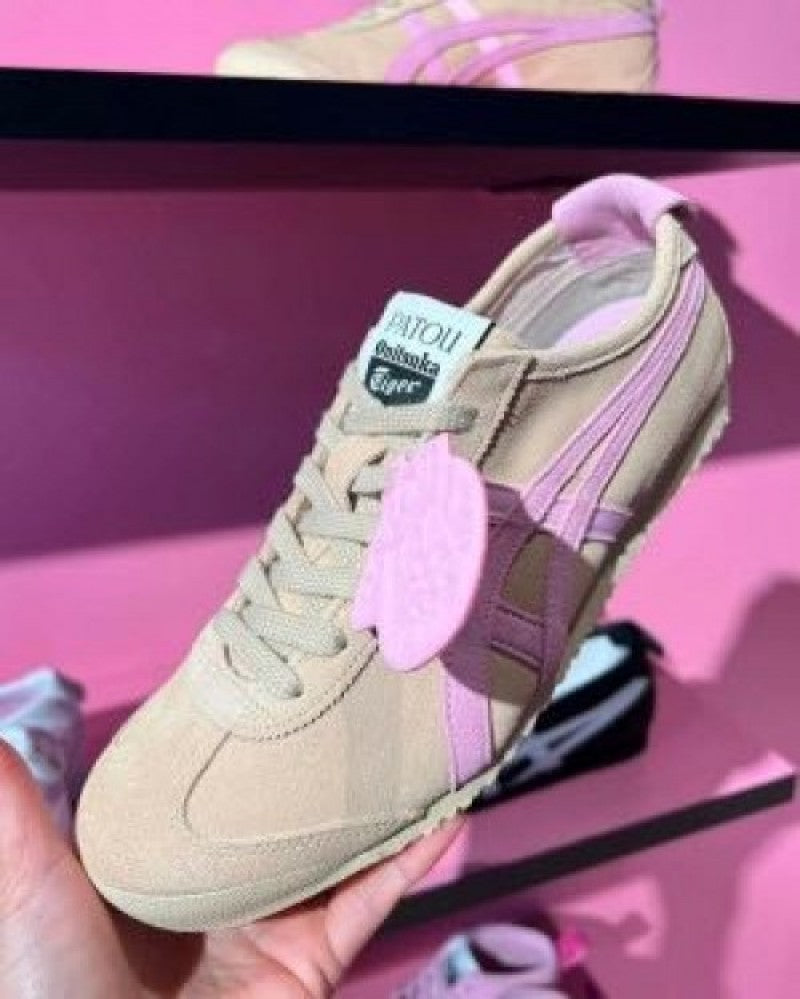 Patou x Onitsuka Tiger Mexico 66 trainers in suede Semi Ua Quality 203