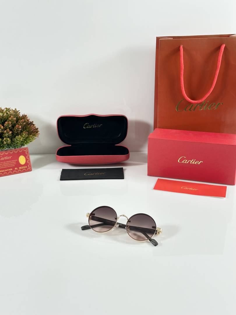 Cartier 2446 Gold Brown DC