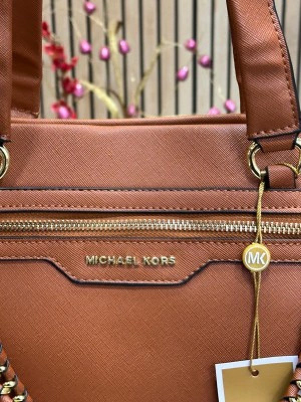 Michael Kors Slater Large Tote Shoulder Bag Signature (brown)