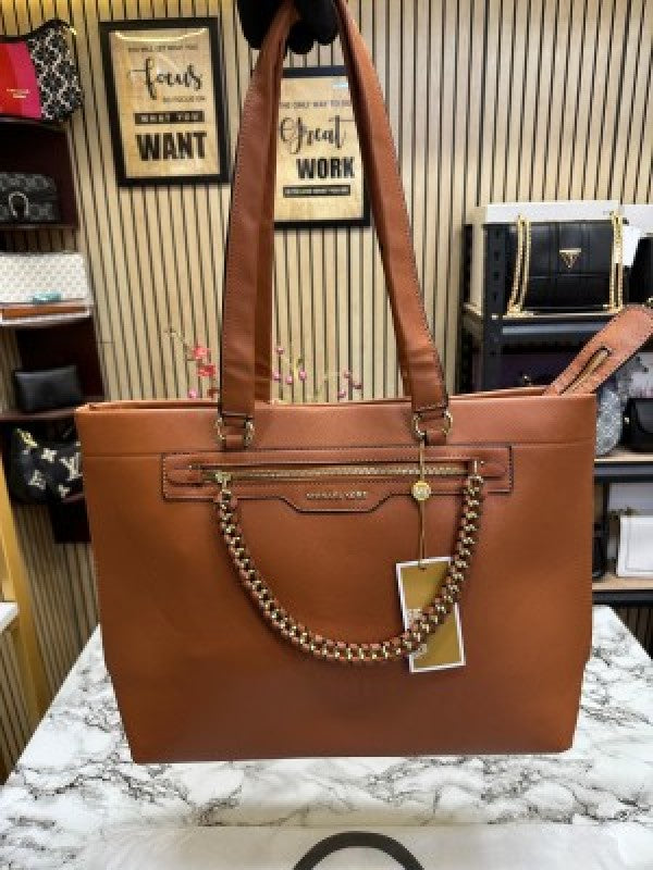 Michael Kors Slater Large Tote Shoulder Bag Signature (brown)