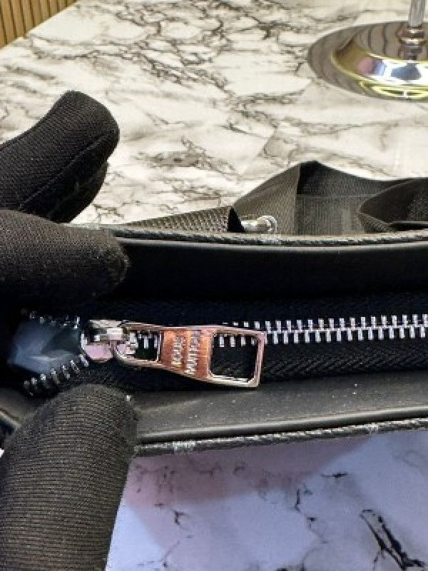 LOUIS VUITTON SIDE BAG WITH DUST BAG HEAVY QUALITY (BLACK MONO) 8010LV