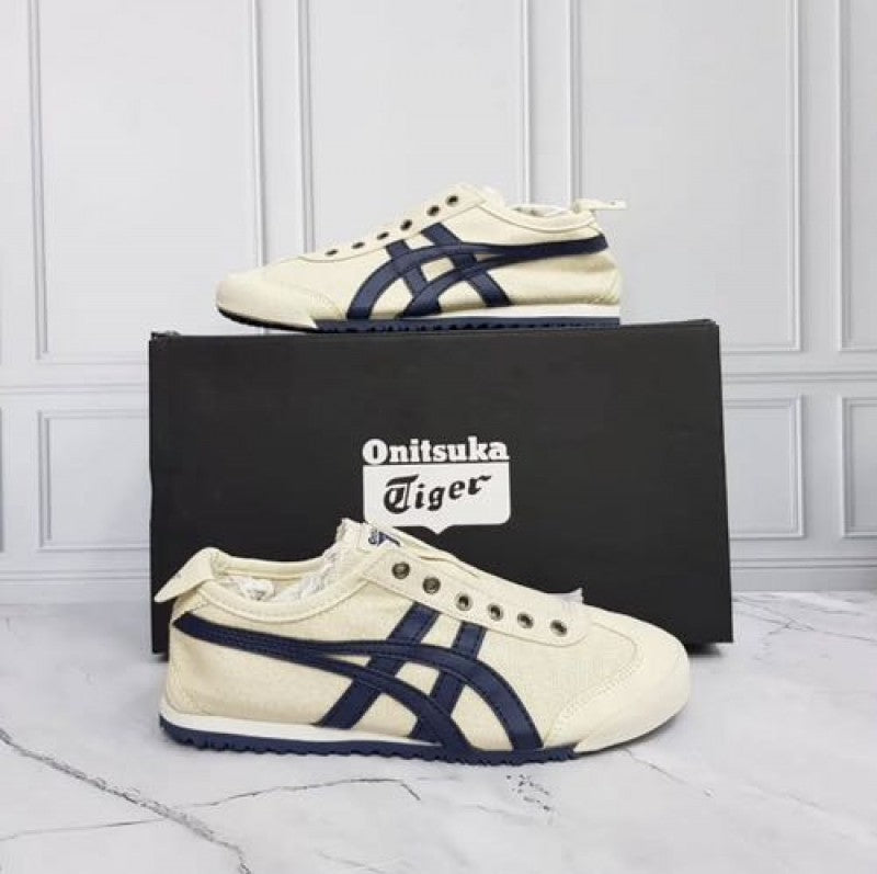 Onitsuka Tiger SlipOn Beige Blue