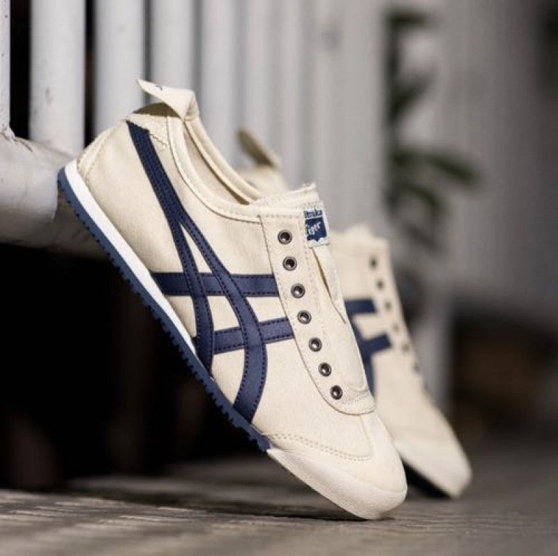 Onitsuka Tiger SlipOn Beige Blue