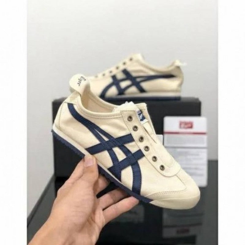 Onitsuka Tiger SlipOn Beige Blue