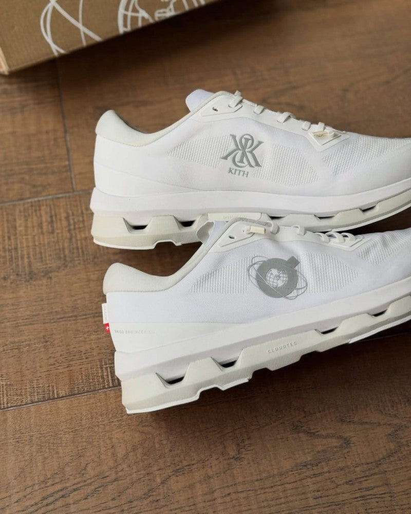 On Running x Kith Cloudzone White Ice 176