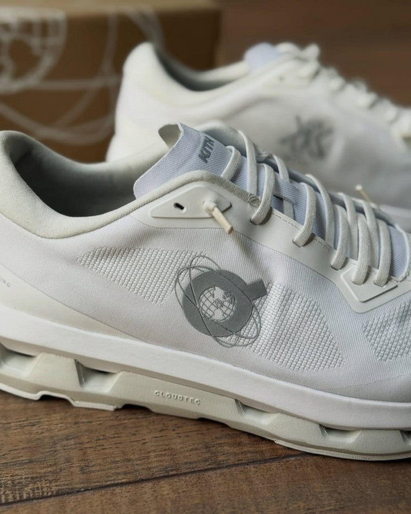 On Running x Kith Cloudzone White Ice 176
