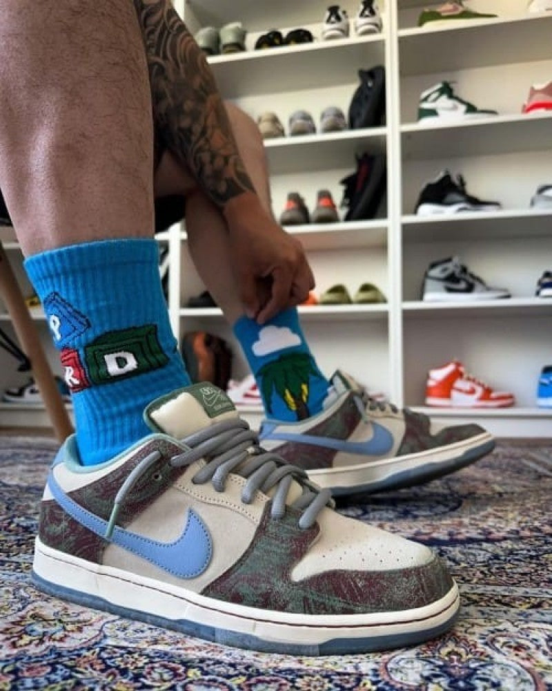 Nik ee SB DUNK LOW CRENSHAW SKATE CLUB SEMI UA 111
