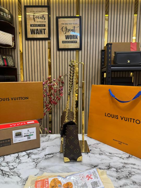 Louis Vuitton Petite Melle Bag With Double Og Box And Dust Bag Including Carry Bag (brown)