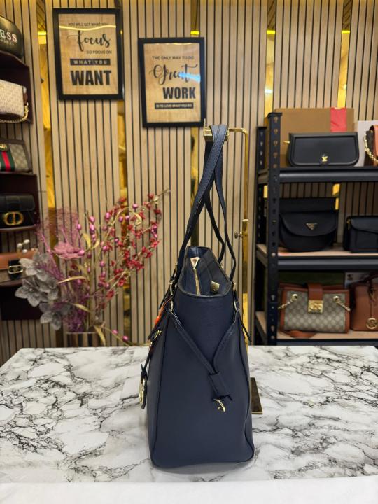 Michael Kors Voyager Premium Quality Tote Bag With Dust Bag (Blue)