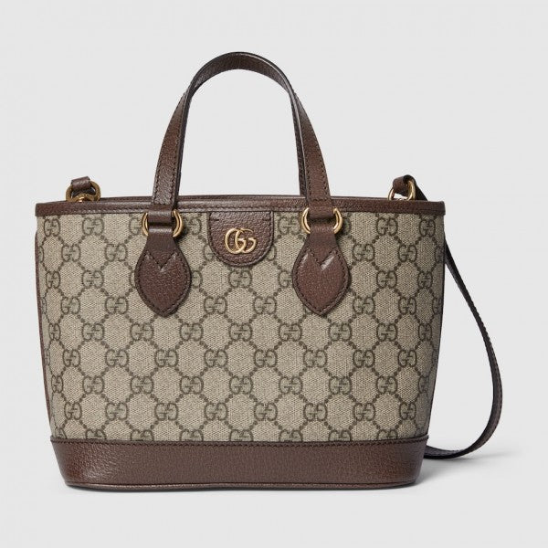Gucc i OPHIDIA MINI TOTE BAG with magent box 329