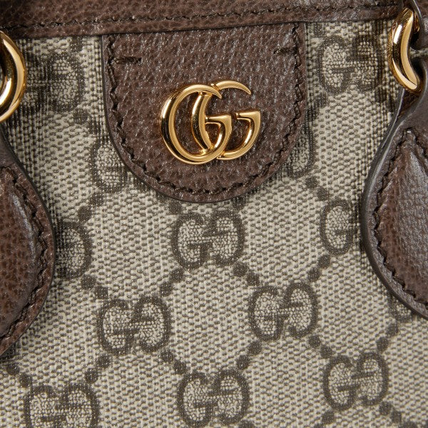 Gucc i OPHIDIA MINI TOTE BAG with magent box 329