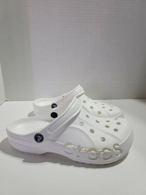 Crocccss Baya Clogs White Fixed