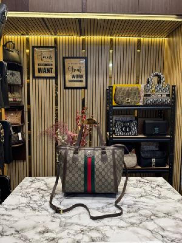 GUCC I OPHIDIA GG TOTE WITH DUST BAG PREMIUM QUALITY