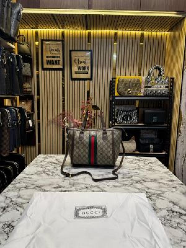 GUCC I OPHIDIA GG TOTE WITH DUST BAG PREMIUM QUALITY