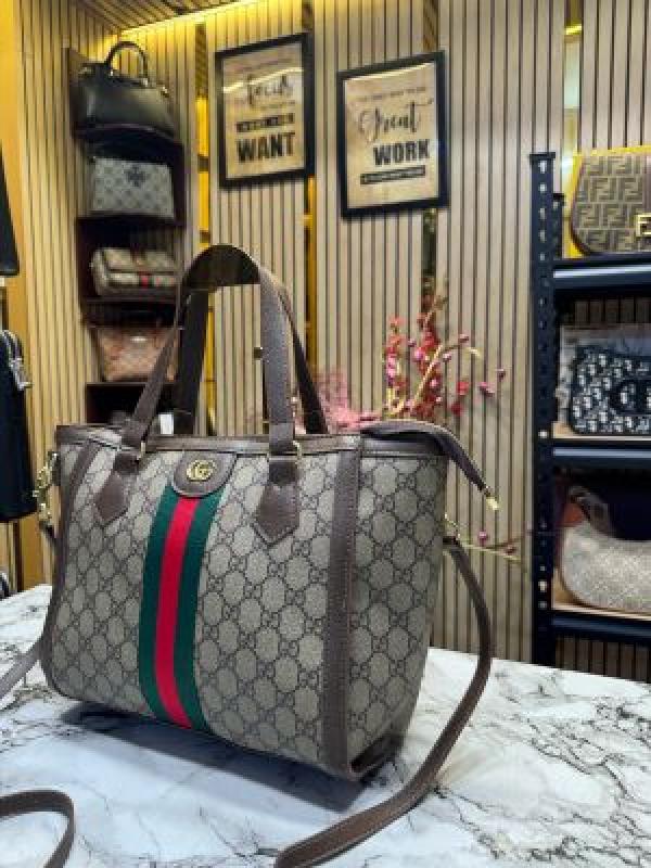 GUCC I OPHIDIA GG TOTE WITH DUST BAG PREMIUM QUALITY