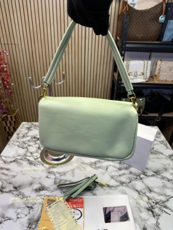 COAC H TABBY PILLOW WITH ORIGINAL BOX AND DUST BAG (OLIVE GREEN)
