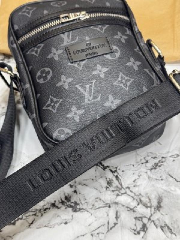 Louis Vuitton Danube Side Bag Premium Quality With Dust Bag (Black Mono)