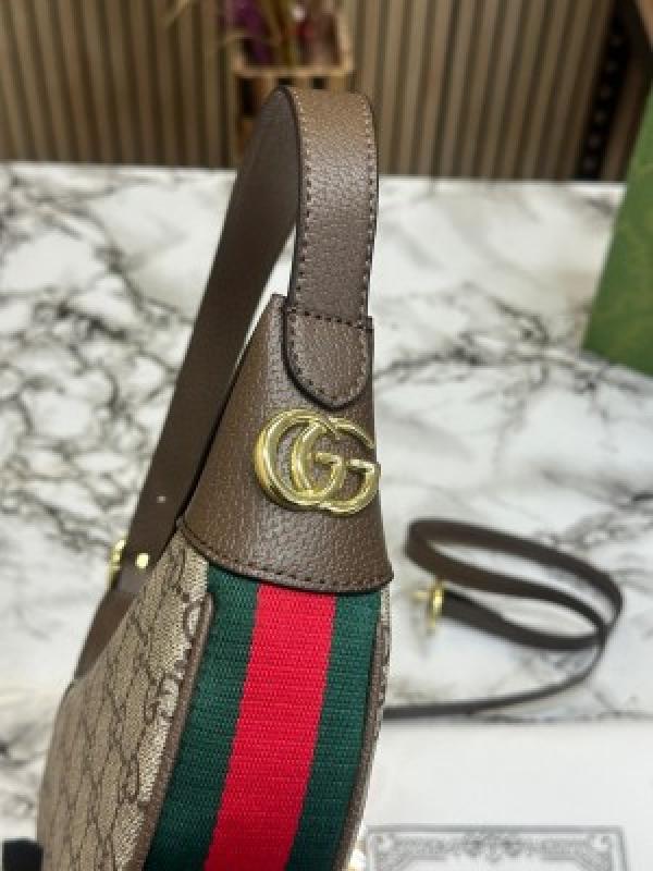 GUCC I WOMENS OPHIDIA GG SHOULDER BAG WITH MAGNETIC BOX PREMIUM QUALITY (MINI GG)