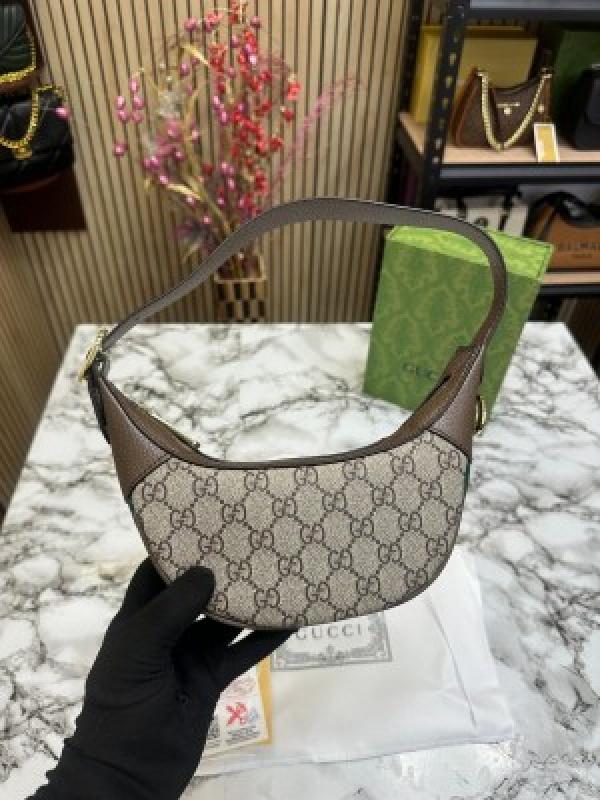 GUCC I WOMENS OPHIDIA GG SHOULDER BAG WITH MAGNETIC BOX PREMIUM QUALITY (MINI GG)