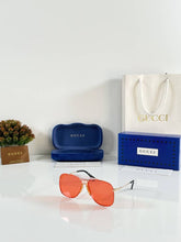 Gucci 2098 Gold Red