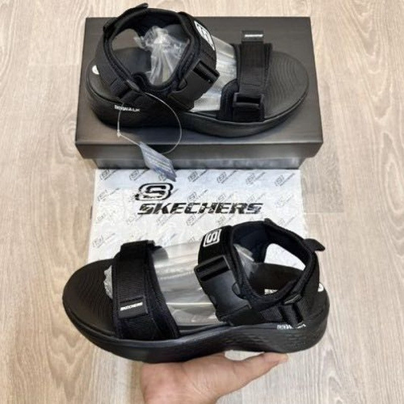 Skechers Go Walk Black Premium Sandal