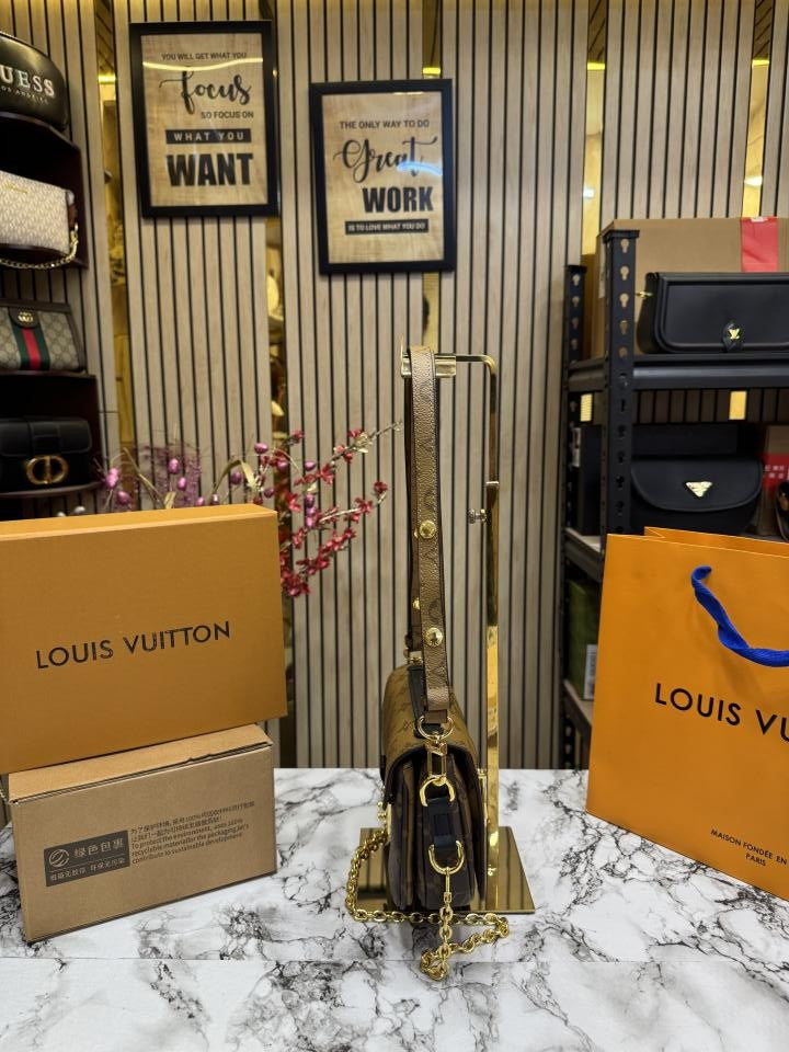 Louis Vuitton Metis Shoulder Bag With Box And Dust Bag Including Carry Bag (coffee Brown)