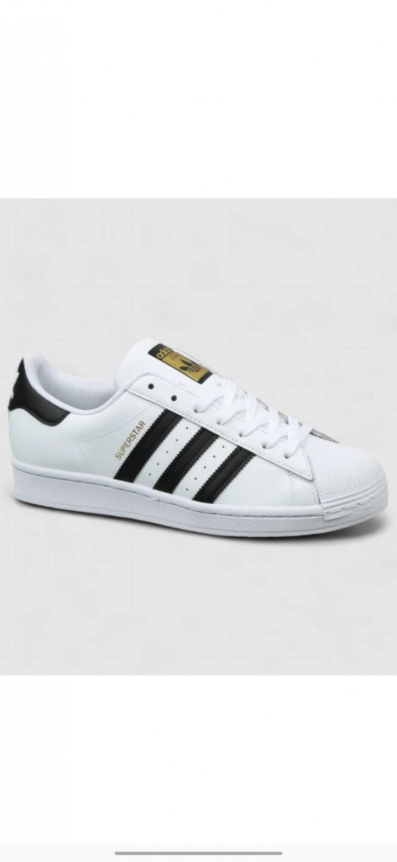 Adidass Superstar White Black Leather Fix #170