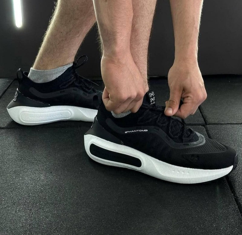 Under Armour hovr phantom 4 black white 732