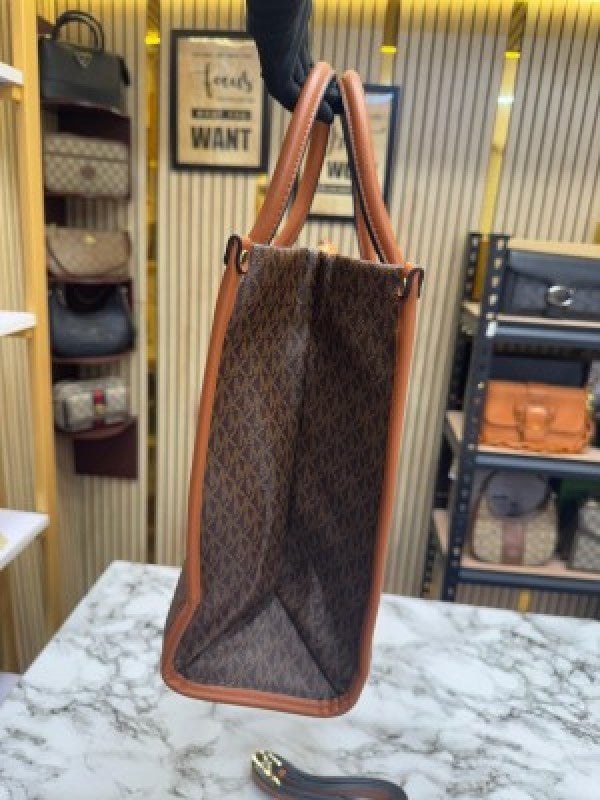 Michael Kors Mirella Tote Bag With Dust Bag Including Card 22320 Coffee Brown