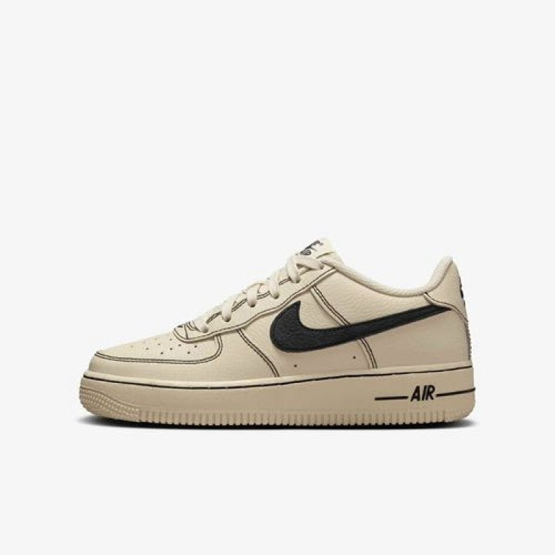 Nikee Airforce 1 LV8 Leather Cream Black