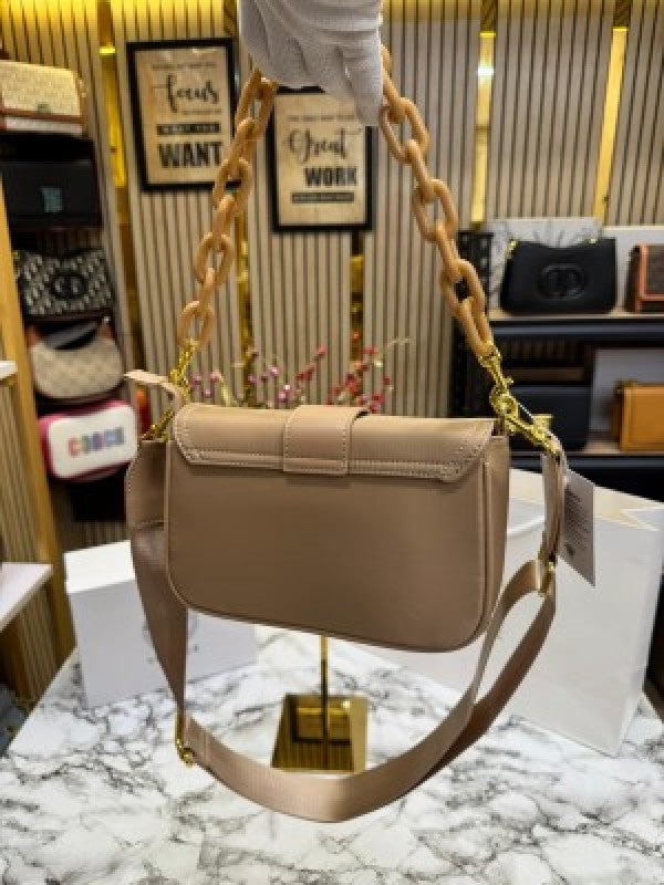 Versace Jeans Couture Baroque Shoulder Bag (Khaki)