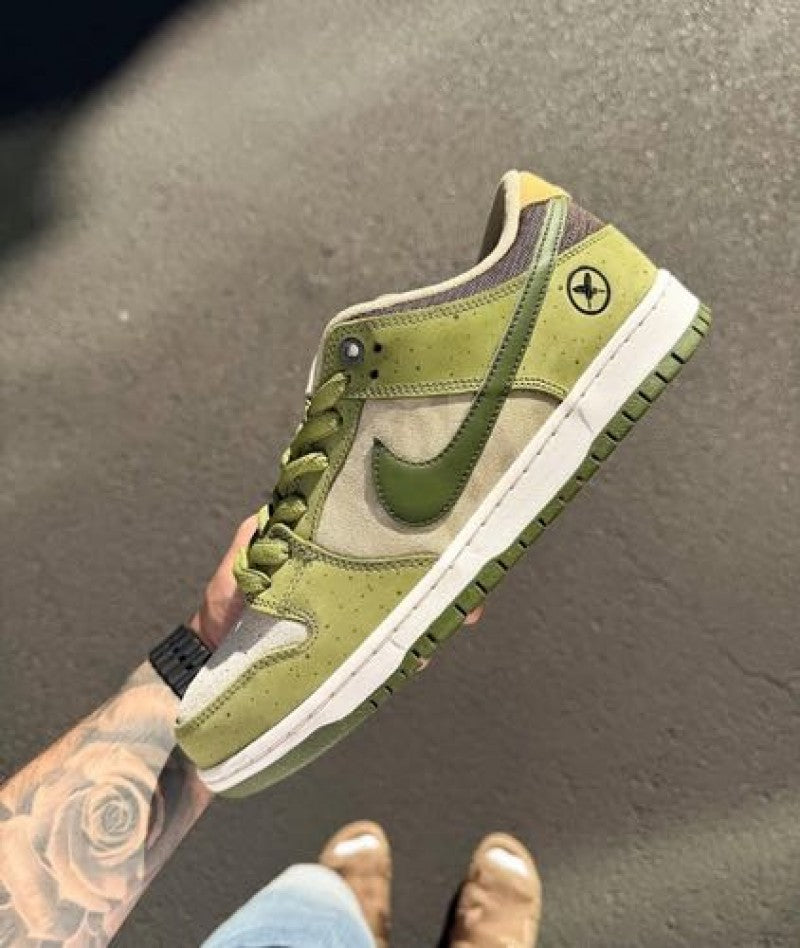 E sb dunk low x yuto horigome matcha ua quality