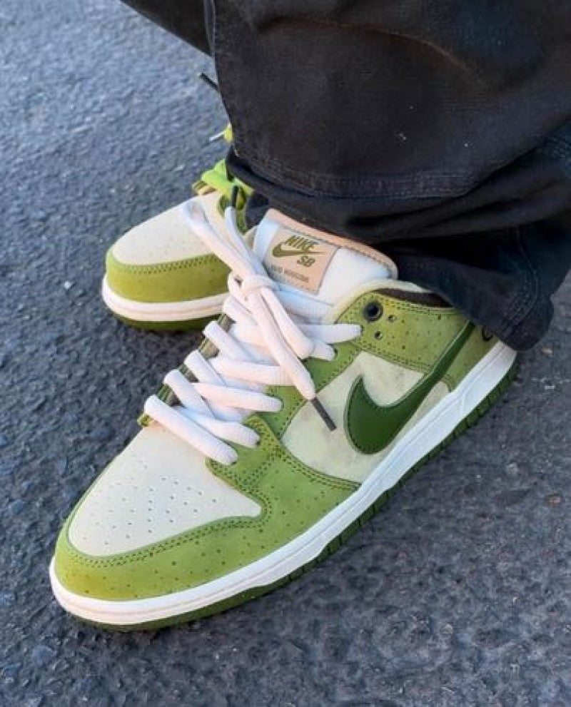 E sb dunk low x yuto horigome matcha ua quality