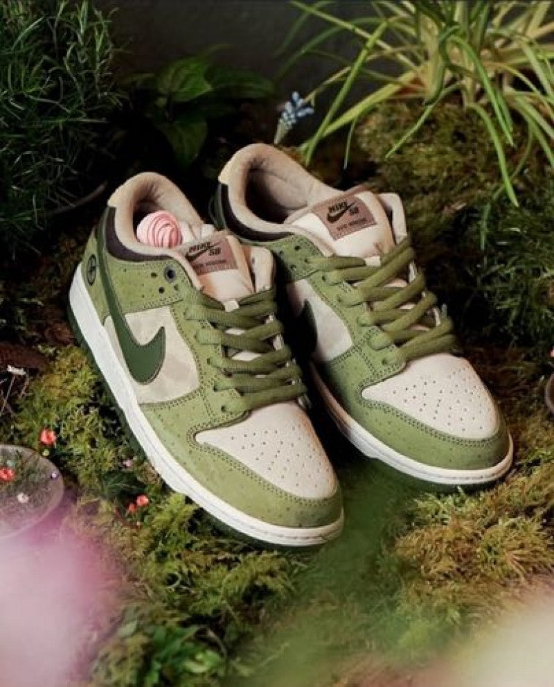 E sb dunk low x yuto horigome matcha ua quality