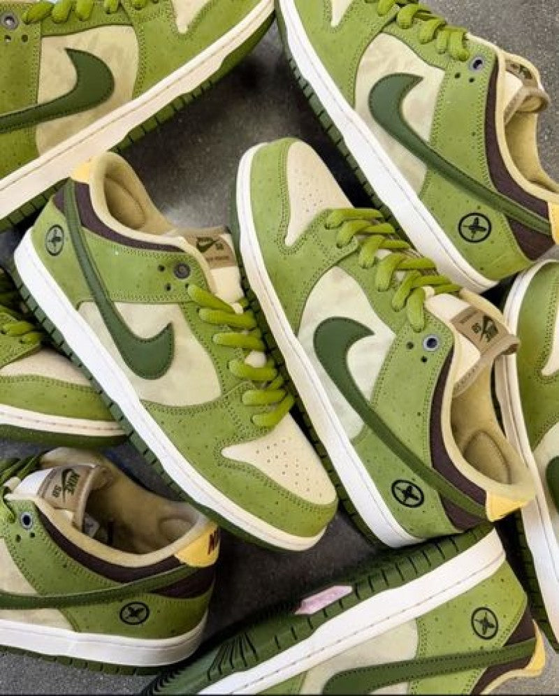 E sb dunk low x yuto horigome matcha ua quality