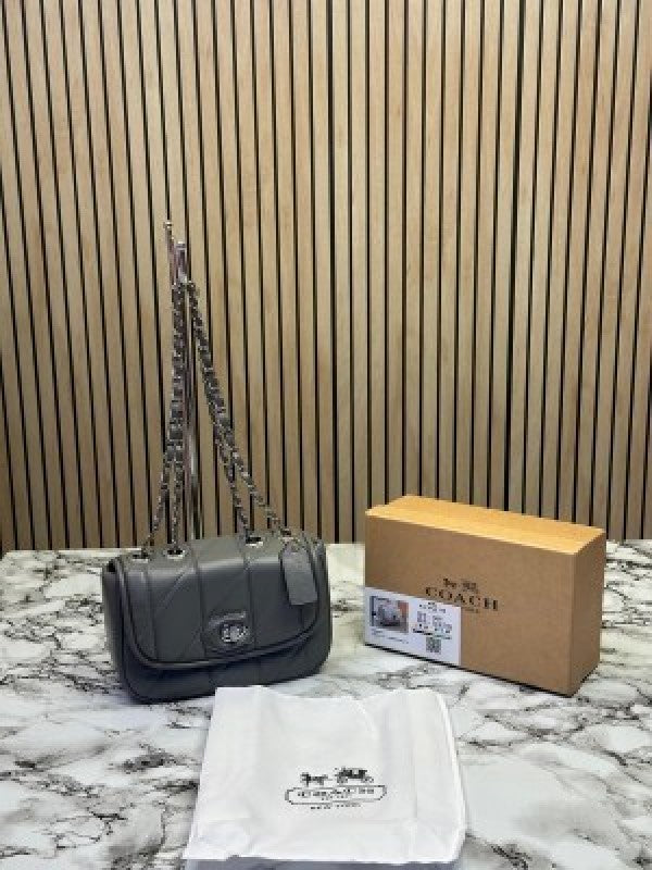 COAC H TABBY PILLOW MINI PREMIUM QUALITY WITH OG BOX (GREY)